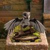 3D Printed Owl Ornament Articulated Barn Owl Figurine Desktop Poseable Owl Stress-Relieving Toy with Flexible Wings And Body Gift for Bird Lovers
