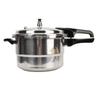 Pressure Cooker Multi Purpose Aluminum Safety Valves with Steaming Plate Household Stovetop Pressure Canner for Induction Cooker