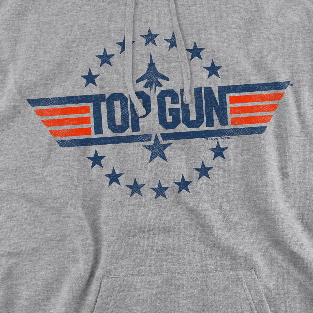 Top Gun Mens Star Logo Hoodie