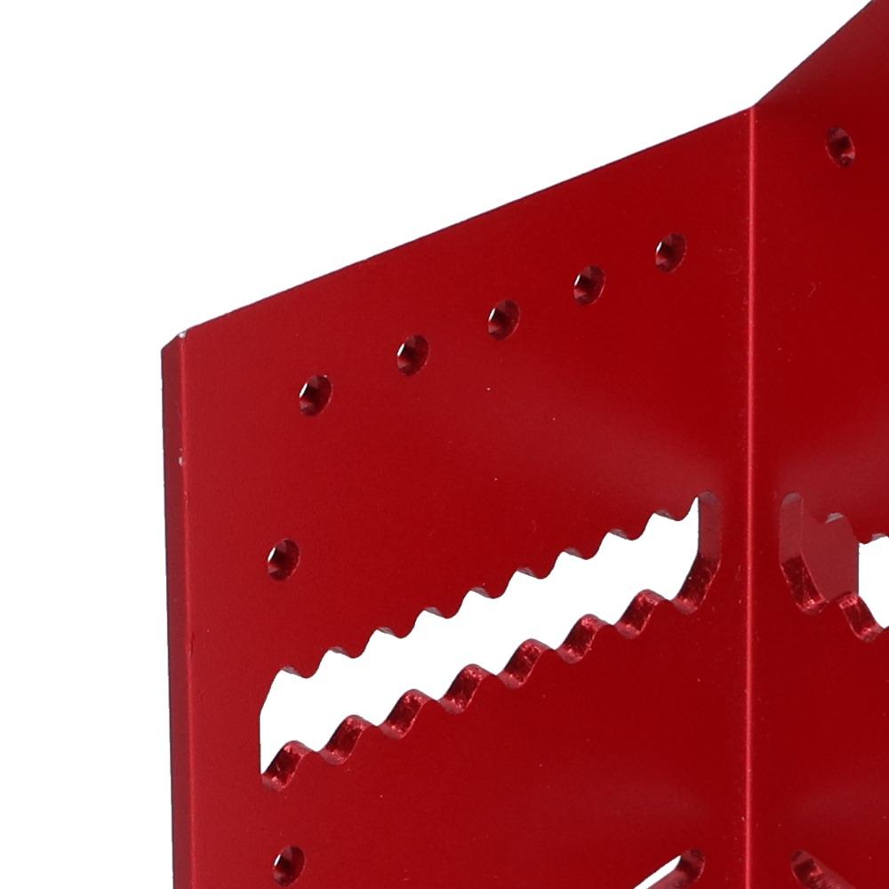 6.6 Inch Size 3D Multi-Angle Measuring Ruler T-Type Carpenter Square  Woodworking and Engineering