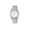 STANDARD Series Life Waterproof Quartz Movement Stainless Steel Strap Japanese and Korean Watch Men's Watch White Dial MTP-1129AA-7BJH