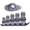 5 Sizes Hollow Anal Plug Dilator Soft Speculum Prostate Massager Butt Plug Set Intimate Enema Sex Toys Women Men Intimate Goods