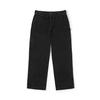 Black Woven Casual Loose Knit Sports Pants Women Bottoms VN000TPTBLK
