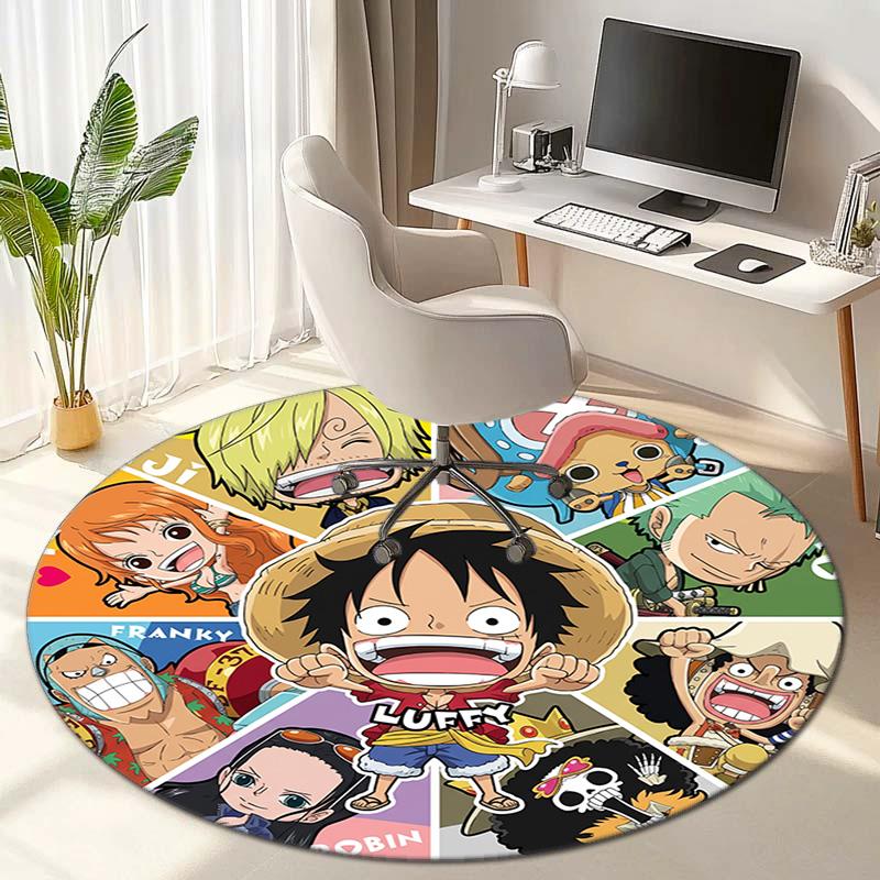 Cute Monkey D. Luffy from the Japanese manga ONE PIECE carpet is soft, home, bedroom, door mat decoration, and non slip carpet E5