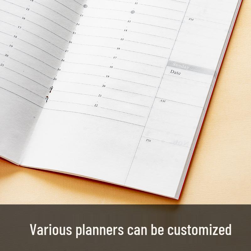 Notatnik podróżny: Planner i kalendarz z papieru kraft do wielokrotnego napełniania