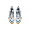 Anta Sui Yi 3 Abrasion Resistant Mid top Basketball Shoes Men's Gray Blue Sneakers 112341604-8