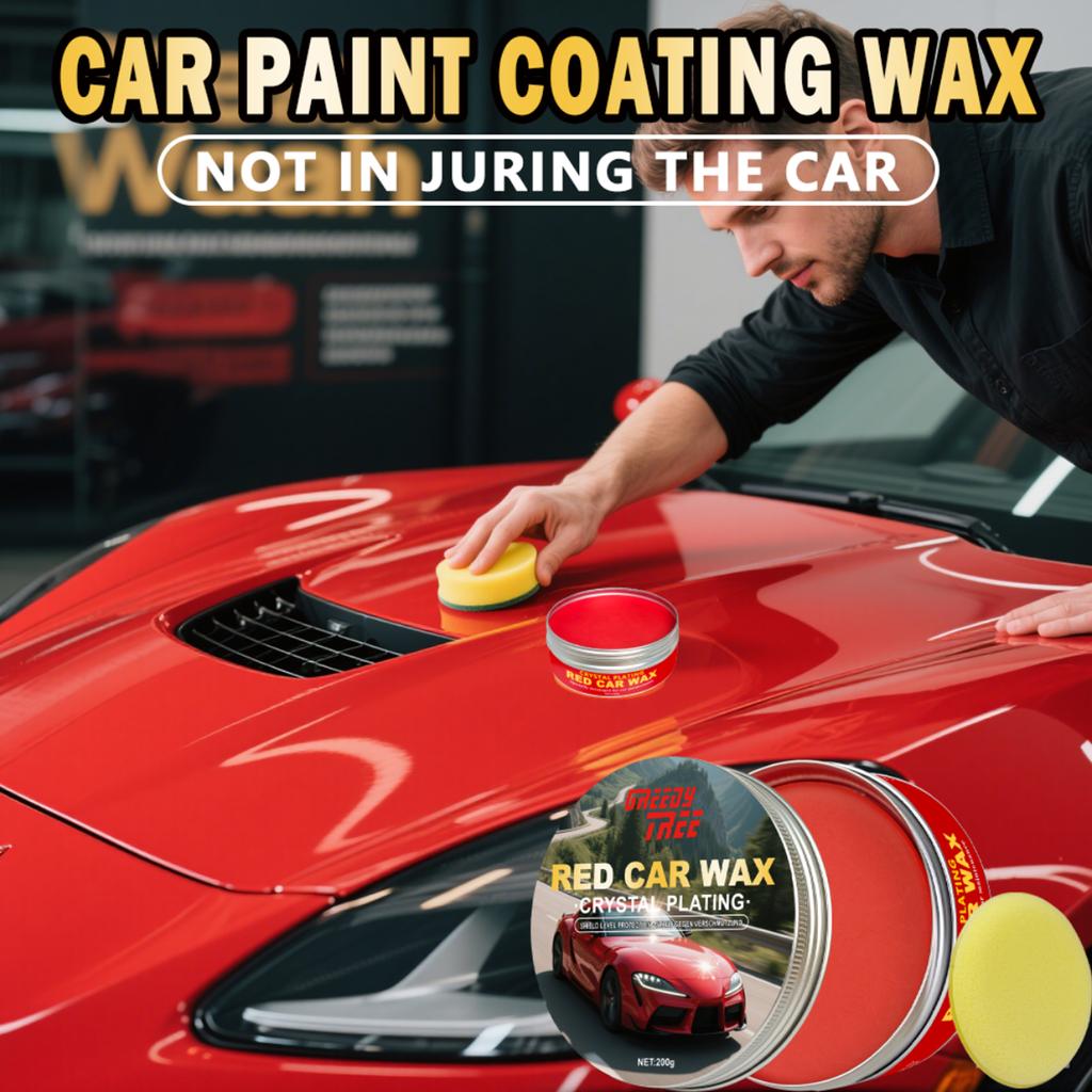 Eco-Friendly Car Wax Polish - Quick Paint Restoration, Synthetic Formula with 6-Month Protection & Anti-Dust