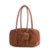 Vanwalk Enamel Tote Bag [Brown]