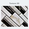 10PCS Self Adhesive Tile Wall Sticker Home Decor 3D Pvc Sticker Covers For Kitchen Cupboard Bathroom Waterproof Wallpaper