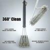 Grill Cleaning Brush BBQ Tool Brush 3 Stainless Steel Brushes in 1 Cleanin Bbq Accessories Best Cleaner Barbecue