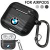SQLI6 Soft Earphone Case For Apple AirPods 4 2024 Cover for Airpod Pro 1 2 3 4th With keyring For BMW Logo M Performance E46 E90 E60