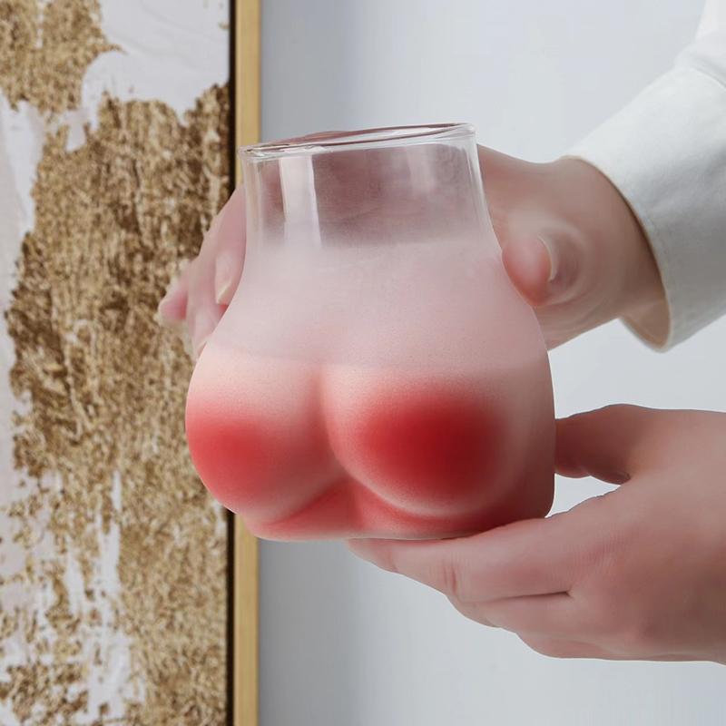 Cute Body Ass Butt Shot Glass Glasses Hrnek na kávu Mléko Pivo Džus Víno Čaj Whisky Šálek na pití Špičková párty Legrační hrnek na sex Dárek