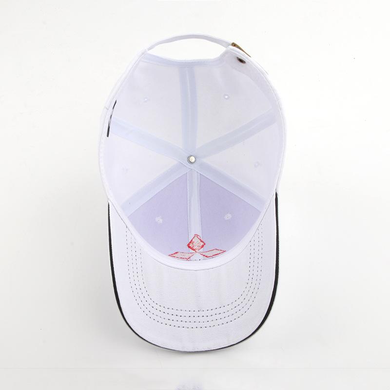 Universelle Baumwoll-Stickerei-Baseballkappe für Mitsubishi Outlander L200 ASX Lancer Mirage Ralliart Pajero Triton Eclipse Sonnenhut