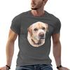 Yellow Labrador Tshirt Graphic T Shirts For Unisex T Shirts Cotton 100 Tshirt