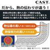 Hokuriku Alumi Deep Frying Pan 22cm Gas Only Lightweight Cast Style Light Teflon Coating Made Japan