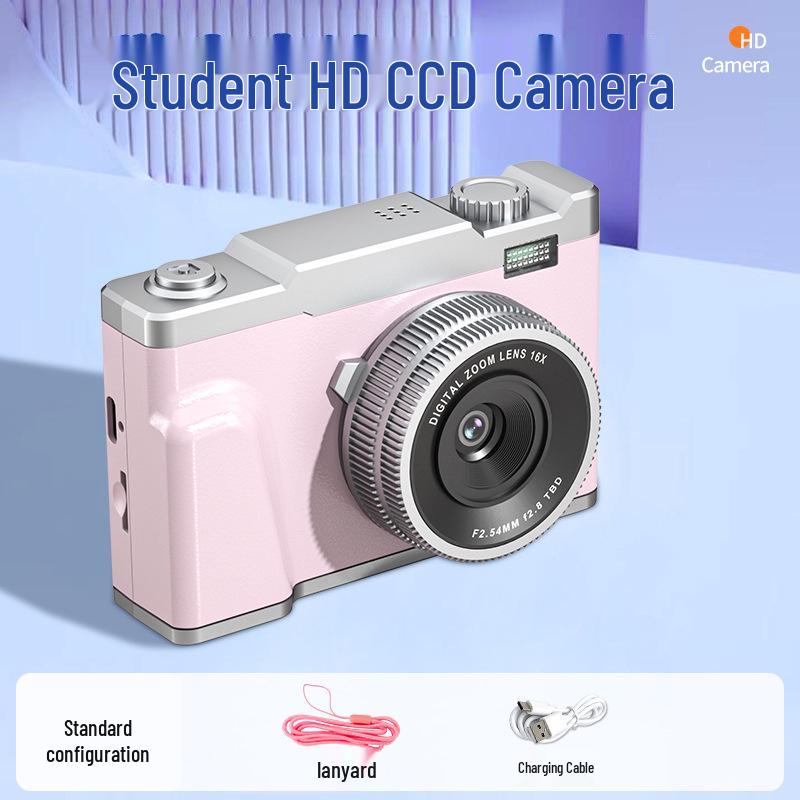 CCD Dual Camera HD Kids Selfie & Recording Camera with Flash
