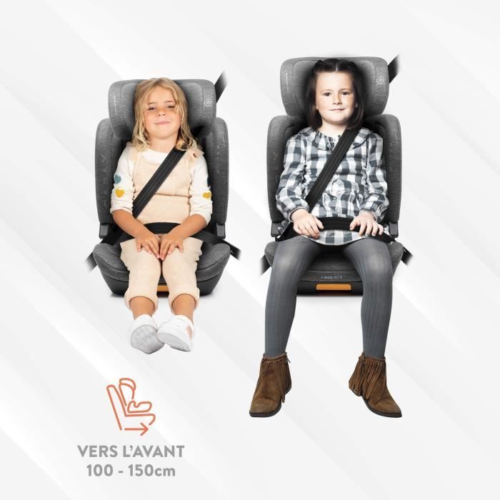 Car Seat - BABYAUTO - CAPAX GREY DOBBY - 4-12 Years - I-Size - 100-150 Cm