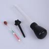 Battery Hydrometer Lightweight Electric Density Meter 1.10-1.30 Range Portable Tool for Solar Power System Battery Test