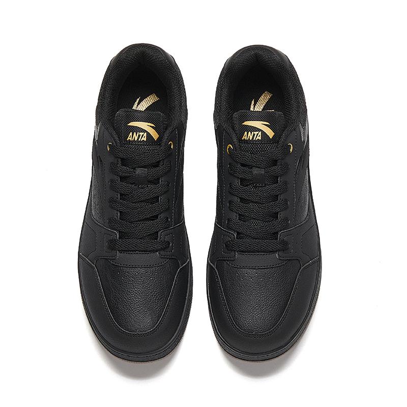 Anta Casual Skate Shoes Black Dark Gray Men 912548068-6