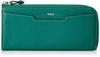 Comme Ca Bon Bon Chic Wallet, Green X Gray