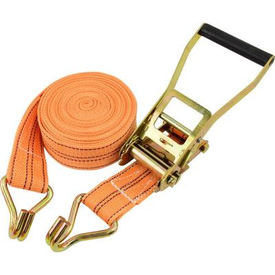 Heavy-Duty Ratchet Cargo Tie-Down Strap
