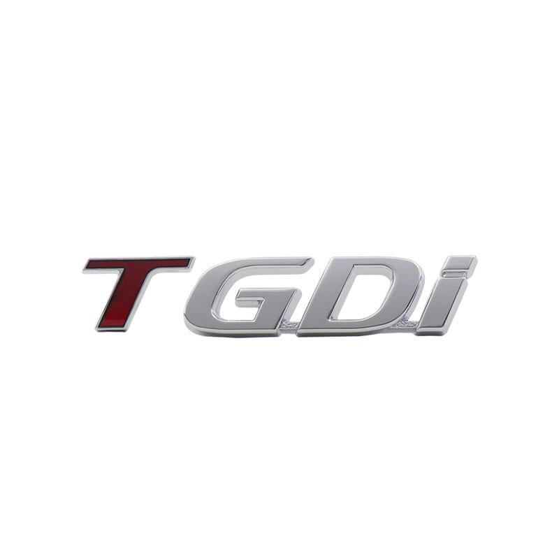 3D GDi T GDi TGDi for Car Hood Fender Trunk Nameplate Decal Emblem Badge Sticker