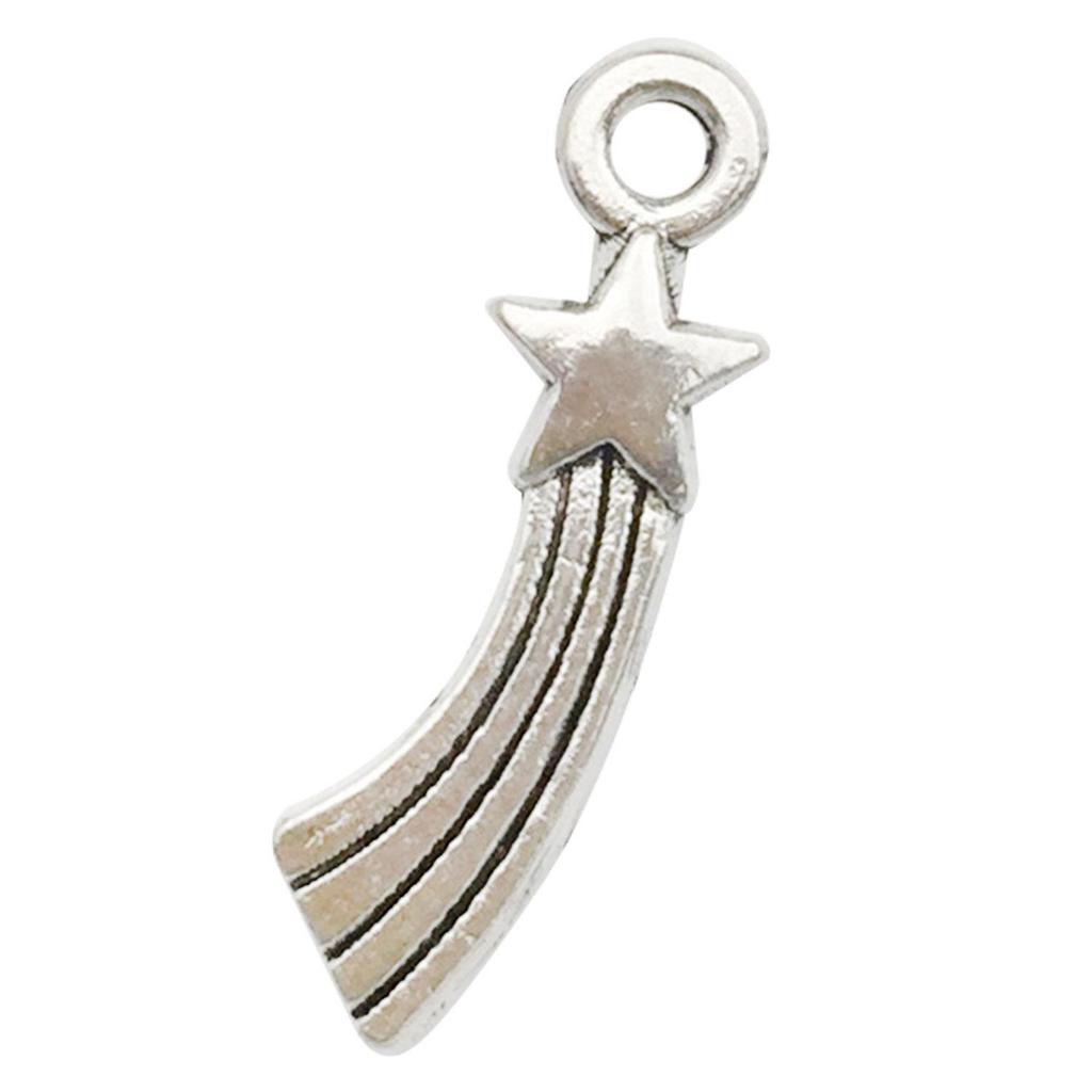 Retro Alloy Star Moon DIY Necklace & Earring Charms