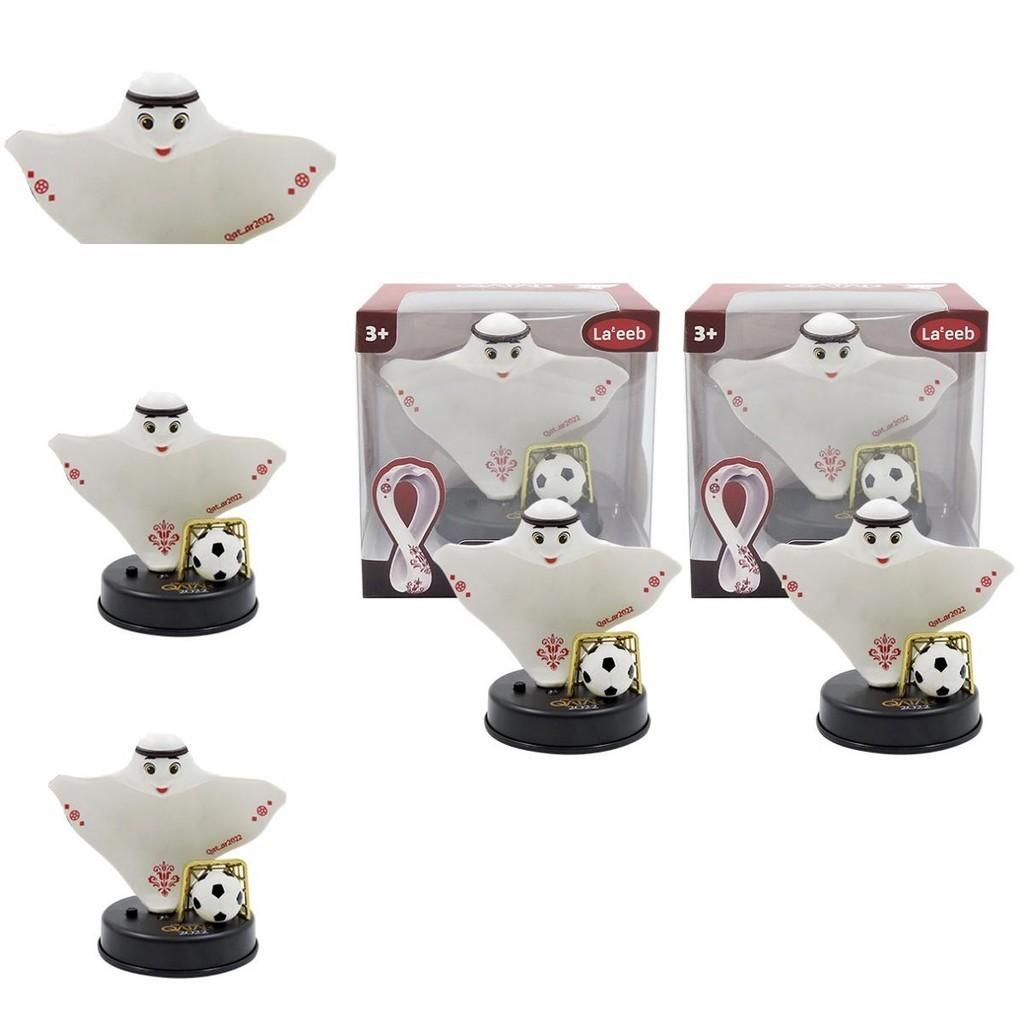Qatar World Cup La'eeb Toy Ornament Durable And Cute Home Decor Souvenirs For Football Fans