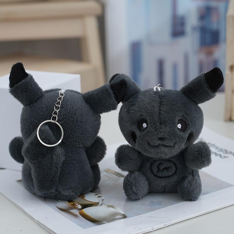 Adorable Pikachu Plush Doll Keychain Gem Birthday Gift Soft Toy Figurine
