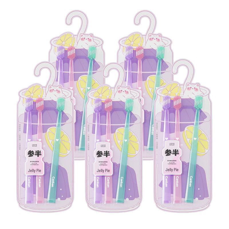 

Sempai Jelly Pie Soft Bristle Toothbrushes (15-Count)