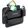 Hot Car Sticker Leather Car Crevice Side Storage Box Filler Side Storage Pocket with Cup Holder for Benz AMG GLC GLK W204 W206 W