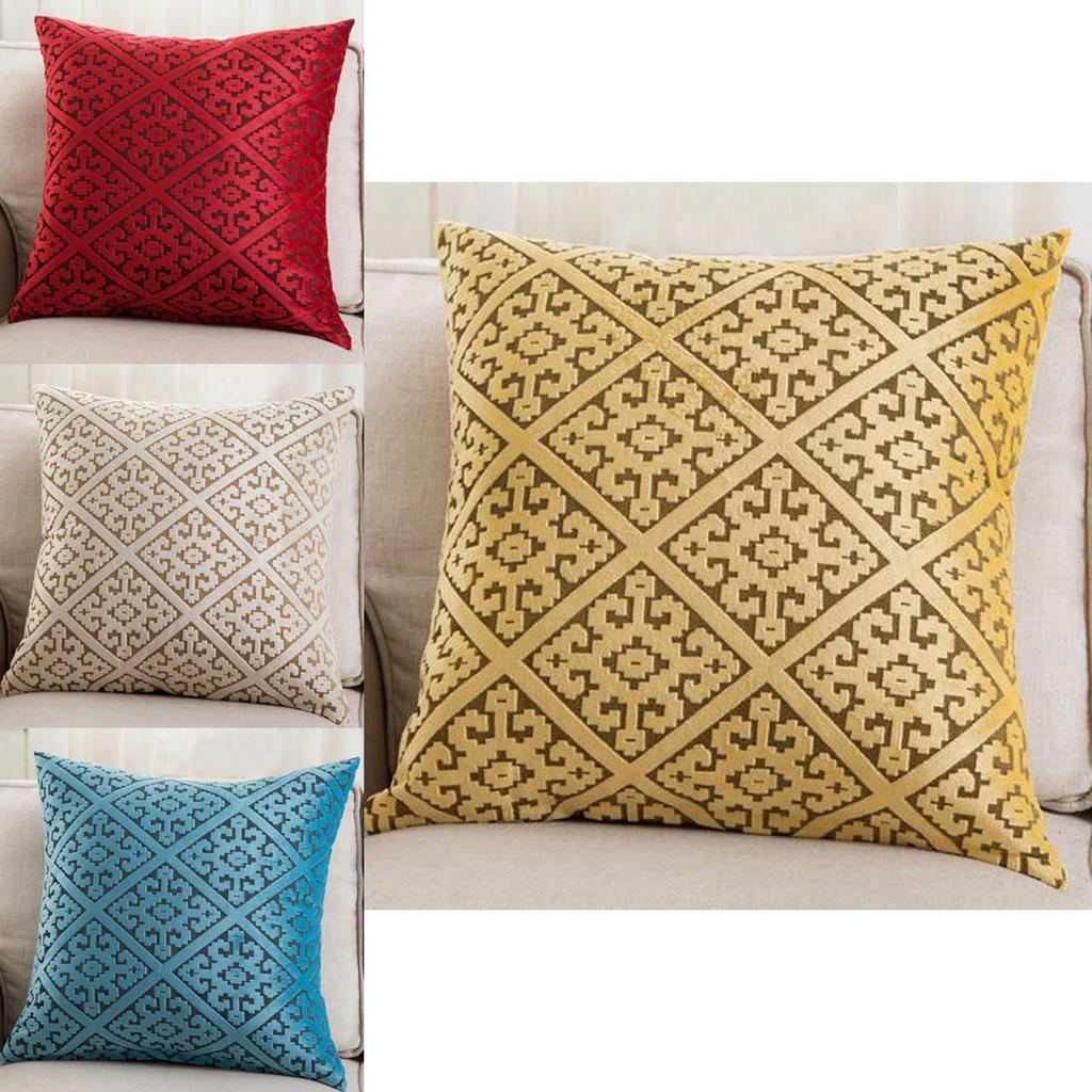 Exquisite Vintage Fleurs Lin Coton Taie Oreiller Housse De Coussin For Sophisticated Home Styling