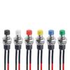 12Pcs Push Button Switches with Prewired Design 7mm Diameter 220V 3A Touch Sensitive for Relays and Industrial Control
