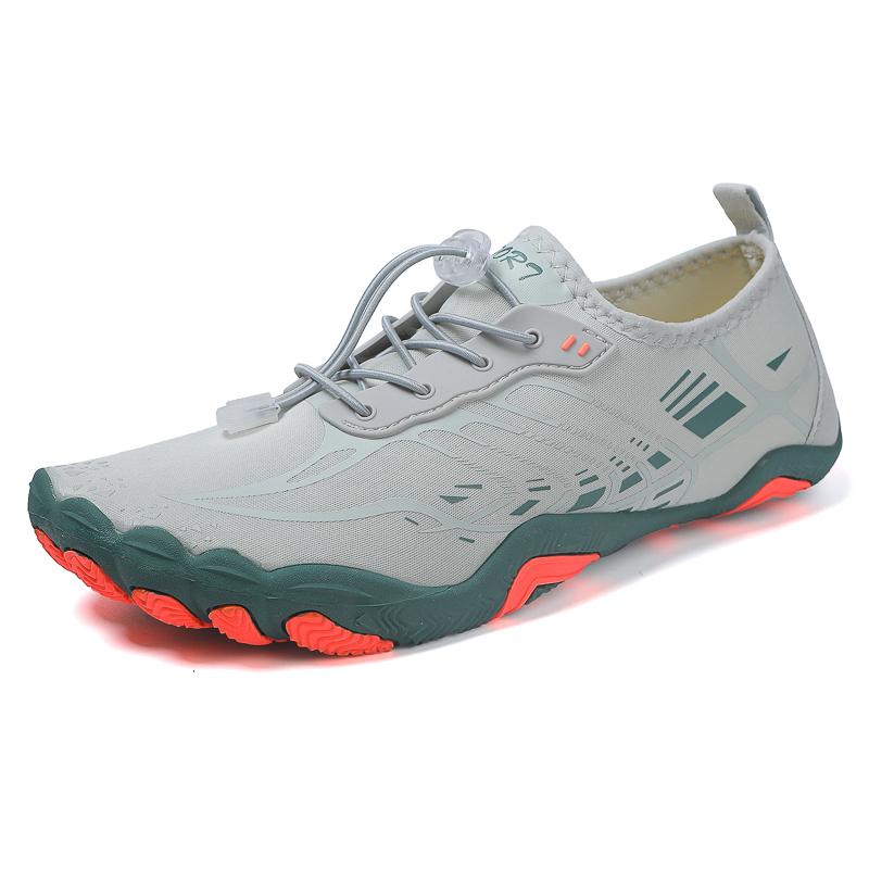 Quick Dry Aqua Shoes for Men Summer Beach Wading Shoes Women Water Sports Elastic Non Slip Footwear Upstream