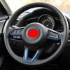 For Mazda 3 6 CX3 CX-3 CX-5 CX5 CX8 CX 9 Axela ATENZA 2017 2018 2019 3Pcs Car Steering Wheel Trim Sequins Cover Sticker