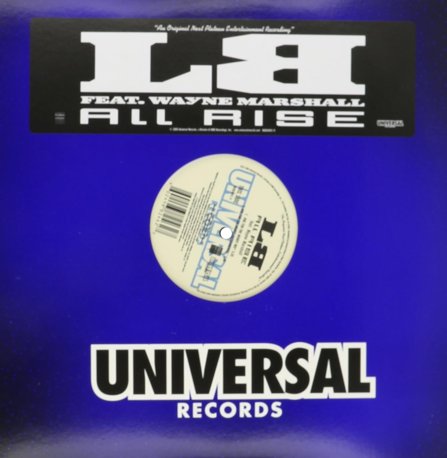 

12inch Record LB All Rise B000481511 UNIVERSAL 2005 US Japanese Club Dance Used