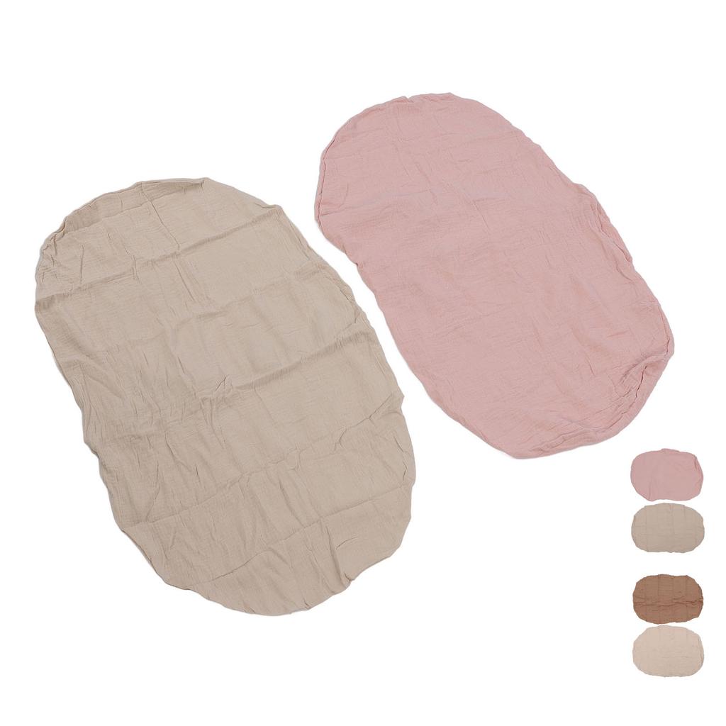 2pcs Changing Pad Cover Removable Diaper Changing Table Pad Cover Changing Pad Sheets for Baby