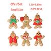 Man Gingerbread 61112pcs Christmas Tree Decoration Pendant Xmas New Gift Year