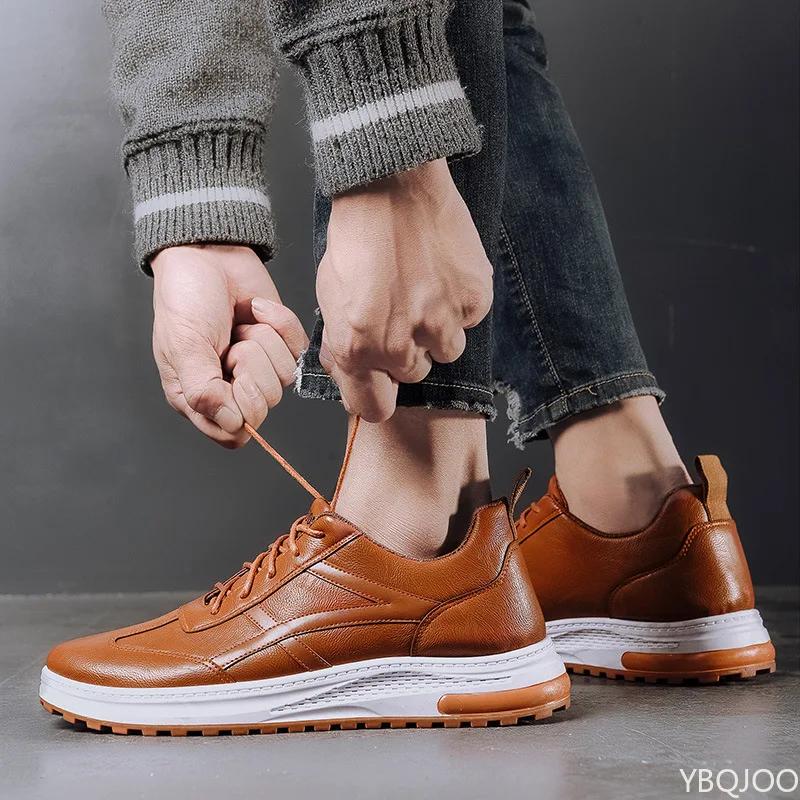 Sports Single Shoes Men's New Casual Simple Versatile Outdoor Hiking Flat Bottomed Anti Slip Men's Vulcanized Shoes Sneakers