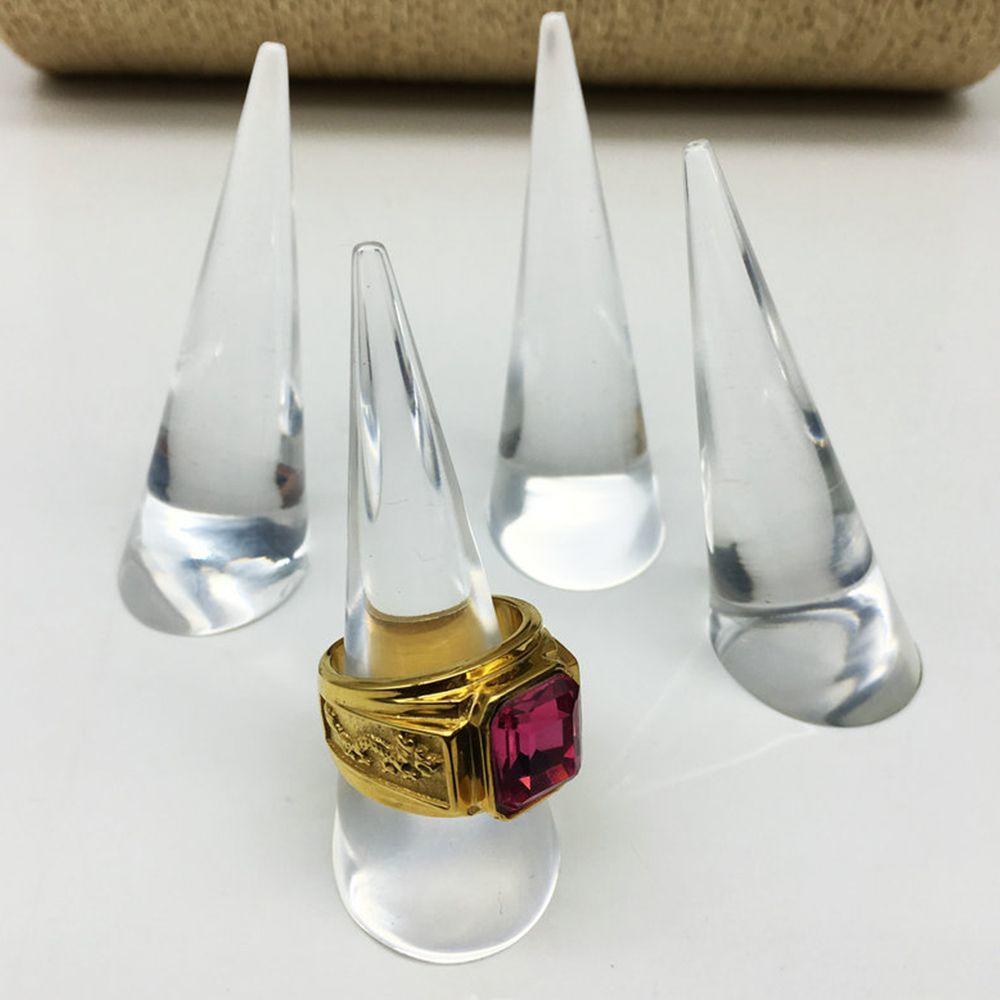 100 x Schmuckablage Fingerring Ständer Halter Ring Schaufenster Zubehör