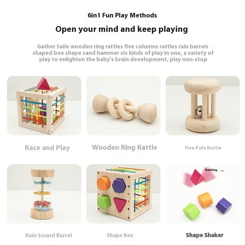 Montessori education for young children, educational toys, shape recognition matching, grip training, baby enlightenment gifts