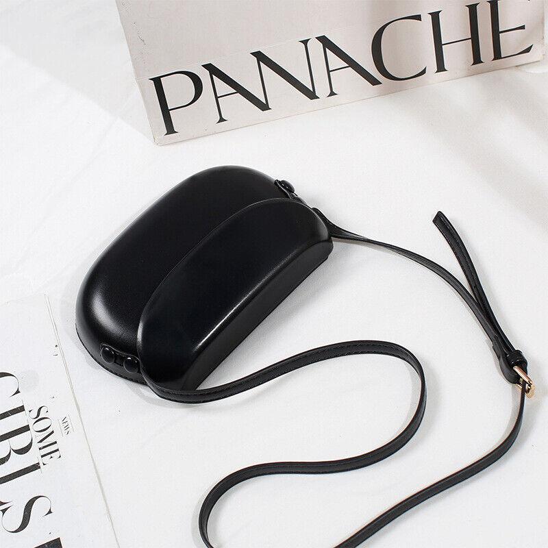 Shoulder Bag Fashi Purse Crossbody Bag Saddle Bag Handbag For Versatile Elegant Trendy чёрный