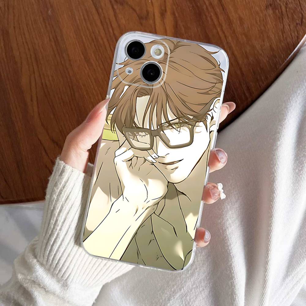 

Nerd Project bl Anime For iPhone 11 12 13 14 15 16 17 Pro Max Plus 13 Mini Silicone Soft Transparent Back iPhone 17 Air