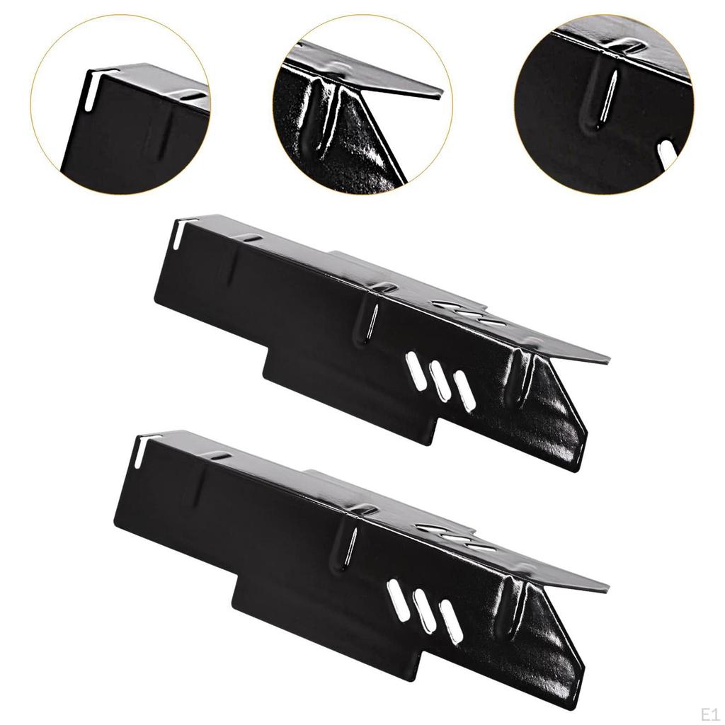 BBQ Grill Heat Plate Barbecue Heavy Duty Multiuse Burner Cover Enameled Steel for Garden