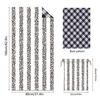 Stripe Series Double-sided Pile Beach Towel Microfiber Towel Printing Bath Towel