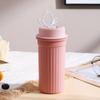 Simple Plastic Water Bottle Sealed Portable Coffee Cup for Office Outdoor 350ml KTY
