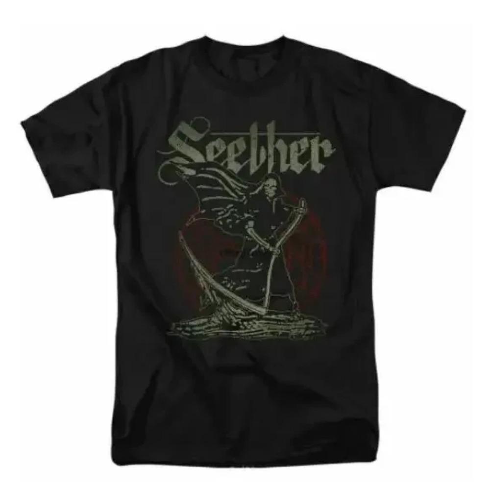Heavy Metal Seether T Shirt Women Men Casual Leisure Graphic Short Sleeve Amusing Fashion Streetwear Harajuku T Shirt
