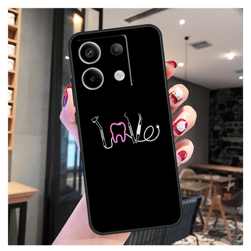 Dentist Dental Tooth Nurse Case For Xiaomi Redmi Note 13 Pro 12 11 9 10 12S 11S 10S 9S Redmi 13 12 10C 12C 13C Cover