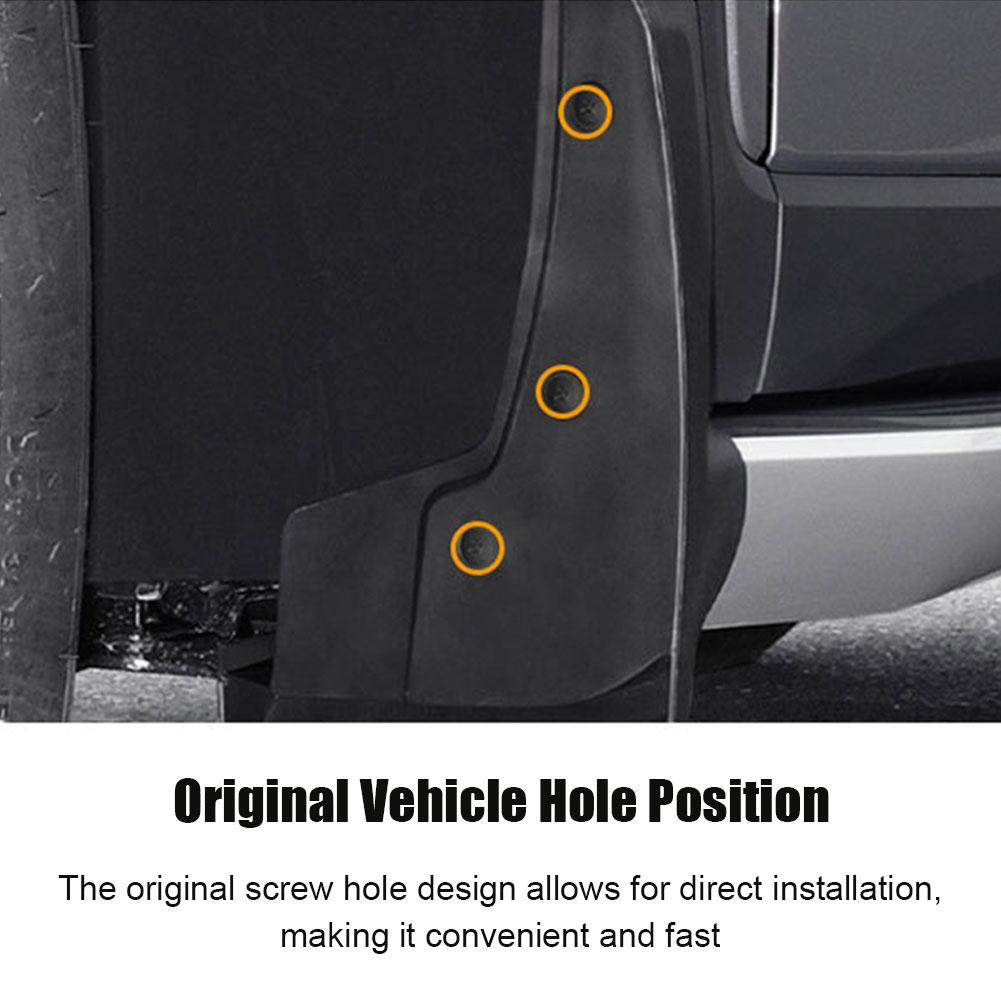 4PCS For Chery Jetour T2 2024 2024 Mud Flaps Mudflap Front Rear Anti-splash Mudguards Guard Splash Car Accessories