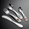 HANYANG 304 Stainless Steel Fork and Spoon Cutlery Baking Process